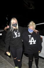 JORDYN JONES Out for Dinner at Catch LA in Los Angeles 11/10/2020