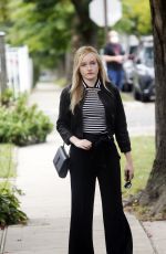 JULIA GARNER on the Set of Inventing Anna in New York 10/02/2020