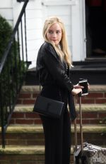 JULIA GARNER on the Set of Inventing Anna in New York 10/02/2020