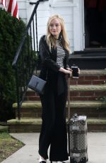 JULIA GARNER on the Set of Inventing Anna in New York 10/02/2020