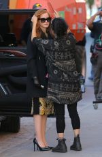 JULIA GARNER on the Set of Inventing Anna in New York 10/15/2020