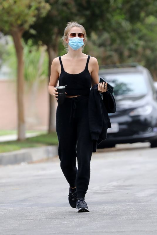 JULIANNE HOUGH Out and About in Los Angeles 10/24/2020