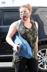 JUSTINA MACHADO and Brandon Armstrong Heading to DWTS Studio in Los Angeles 10/16/2020