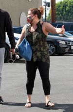 JUSTINA MACHADO and Brandon Armstrong Heading to DWTS Studio in Los Angeles 10/16/2020