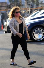 JUSTINA MACHADO Arrives at Dance Studios in Los Angeles 10/10/2020