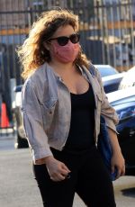 JUSTINA MACHADO Arrives at Dance Studios in Los Angeles 10/10/2020