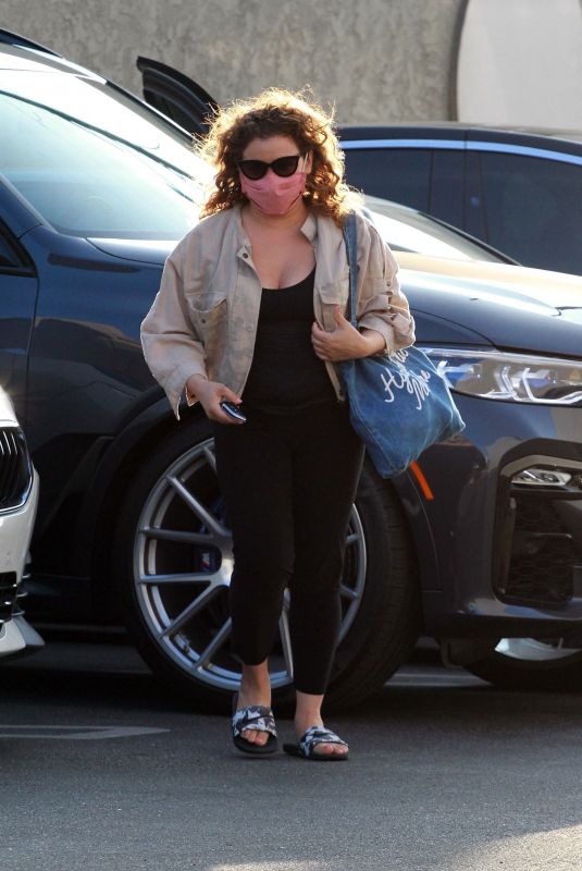 JUSTINA MACHADO Arrives at Dance Studios in Los Angeles 10/10/2020
