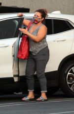JUSTINA MACHADO Arrives at Dancing with the Stars Rehersal in Los Angeles 09/29/2020