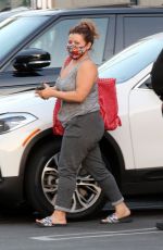 JUSTINA MACHADO Arrives at Dancing with the Stars Rehersal in Los Angeles 09/29/2020