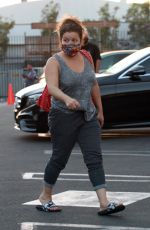 JUSTINA MACHADO Arrives at Dancing with the Stars Rehersal in Los Angeles 09/29/2020