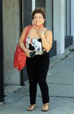 JUSTINA MACHADO Arrives at DWTS Practice in Los Angeles 10/02/2020