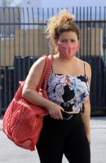 JUSTINA MACHADO Arrives at DWTS Practice in Los Angeles 10/02/2020