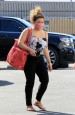 JUSTINA MACHADO Arrives at DWTS Practice in Los Angeles 10/02/2020