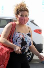 JUSTINA MACHADO Arrives at DWTS Practice in Los Angeles 10/02/2020