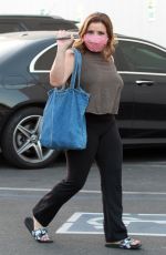 JUSTINA MACHADO Arrives at DWTS Rehersal in Los Angeles 10/07/2020
