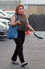 JUSTINA MACHADO Arrives at DWTS Rehersal in Los Angeles 10/07/2020