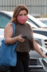 JUSTINA MACHADO Arrives at DWTS Rehersal in Los Angeles 10/07/2020