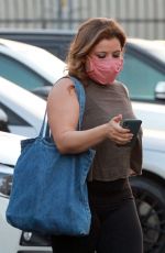 JUSTINA MACHADO Arrives at DWTS Rehersal in Los Angeles 10/07/2020
