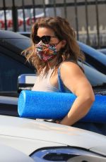JUSTINA MACHADO Arrives at DWTS Studio in Los Angeles 10/14/202
