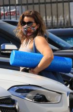 JUSTINA MACHADO Arrives at DWTS Studio in Los Angeles 10/14/202