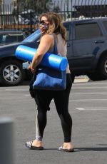 JUSTINA MACHADO Arrives at DWTS Studio in Los Angeles 10/14/202