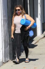JUSTINA MACHADO Arrives at DWTS Studio in Los Angeles 10/14/202