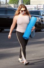 JUSTINA MACHADO Arrives at DWTS Studio in Los Angeles 10/14/202