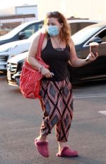 JUSTINA MACHADO Arrives at DWTS Studio in Los Angeles 10/17/2020