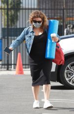 JUSTINA MACHADO Arrives at DWTS Studio in Los Angeles 10/28/2020