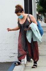 JUSTINA MACHADO at Dancing with the Stars Studio in Los Angeles 10/25/2020