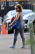 JUSTINA MACHADO at DWTS Studios in Los Angeles 10/15/2020