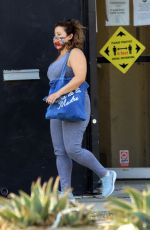 JUSTINA MACHADO at DWTS Studios in Los Angeles 10/15/2020