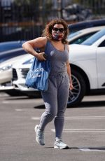 JUSTINA MACHADO at DWTS Studios in Los Angeles 10/15/2020