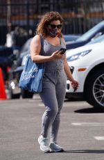 JUSTINA MACHADO at DWTS Studios in Los Angeles 10/15/2020