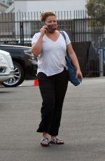 JUSTINA MACHADO Heading to DWTS Studio in Los Angeles 10/24/2020