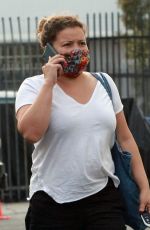JUSTINA MACHADO Heading to DWTS Studio in Los Angeles 10/24/2020