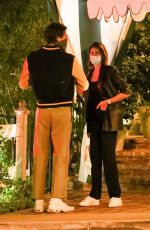 KAIA GERBER and Jacob Elordi at San Vicente Bungalows in West Hollywood 10/14/2020