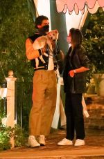 KAIA GERBER and Jacob Elordi at San Vicente Bungalows in West Hollywood 10/14/2020