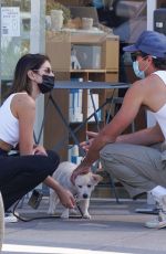 KAIA GERBER and Jacob Elordi Out for Coffee in Malibu 10/13/2020