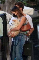 KAIA GERBER and Jacob Elordi Out with Their Dog in Los Angeles 10/20/2020
