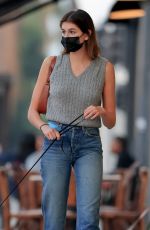 KAIA GERBER and Jacob Elordi Out with Their Dog in Los Angeles 10/20/2020
