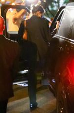 KAIA GERBER Leaves Dinner in Los Angeles 10/15/2020