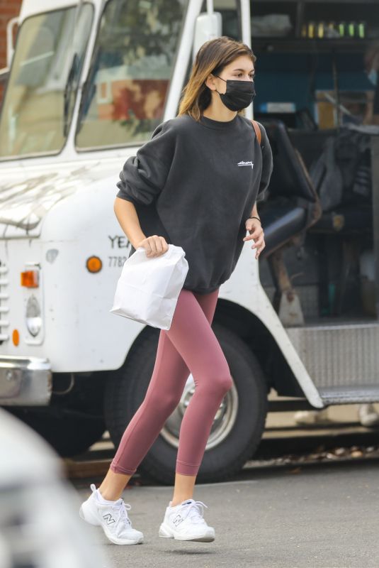 KAIA GERBER Out and About in Malibu 10/21/2020