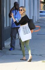 KAITLYN BRISTOWE Arrives at Dance Rehersal in Los Angeles 10/01/2020