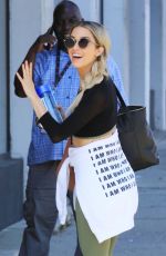 KAITLYN BRISTOWE Arrives at Dance Rehersal in Los Angeles 10/01/2020