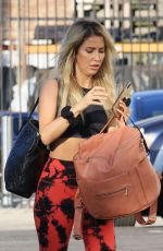 KAITLYN BRISTOWE Arrives at Dance Rehersal in Los Angeles 10/15/2020