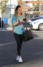 KAITLYN BRISTOWE Arrives at DWTS Studio in Los Angeles 10/27/2020