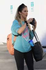 KAITLYN BRISTOWE Arrives at DWTS Studio in Los Angeles 10/27/2020
