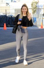 KAITLYN BRISTOWE Arrives at DWTS Studio in Los Angeles 10/28/2020