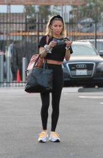 KAITLYN BRISTOWE at DWTS Studio in Los Angeles 10/09/2020